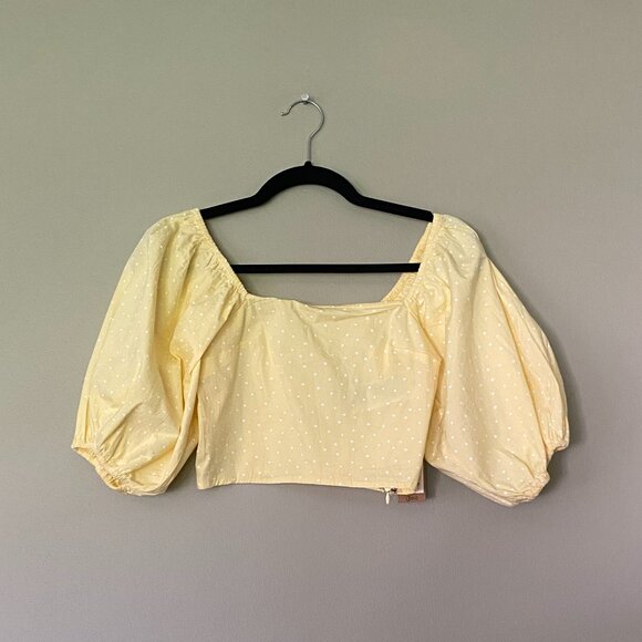 NWT Billabong X The Salty Blonde Sun Glow Crop Top Size Small - Picture 2 of 10